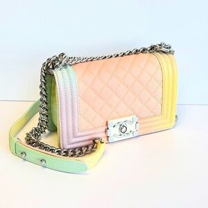 Chanel Small Rainbow Cuba Boy Crossbody